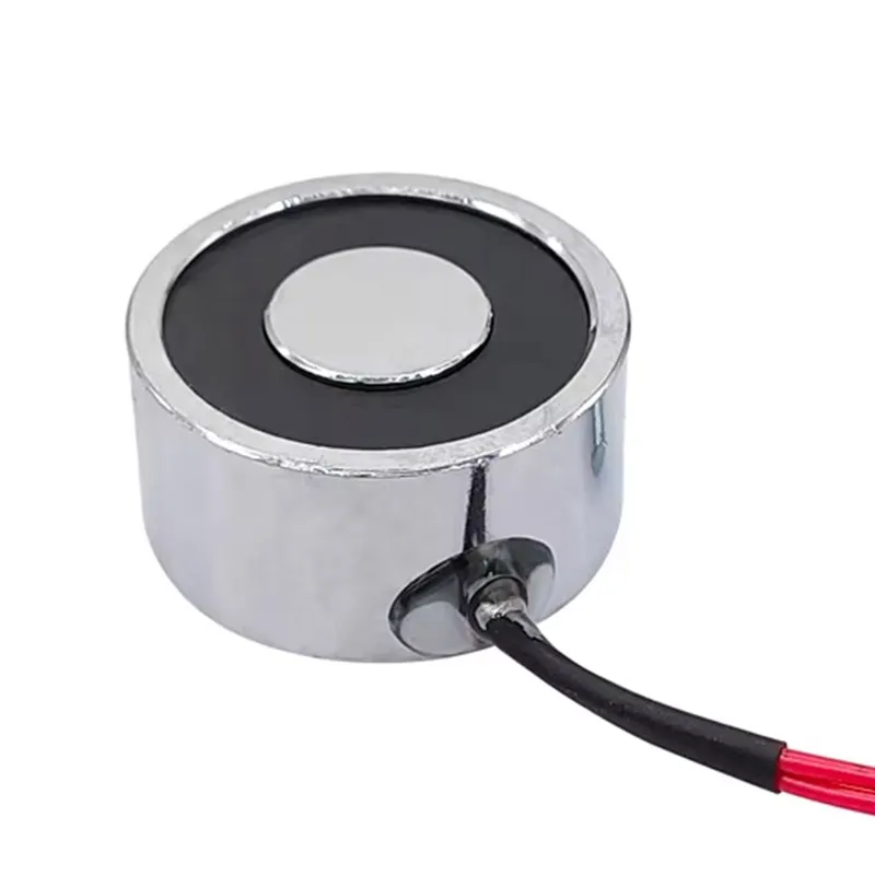 24V Cylinder Electric Magnet P40/20 Lifting 30Kg 300N Electro Magnet 12V Solenoid Electromagnet 5V 6V