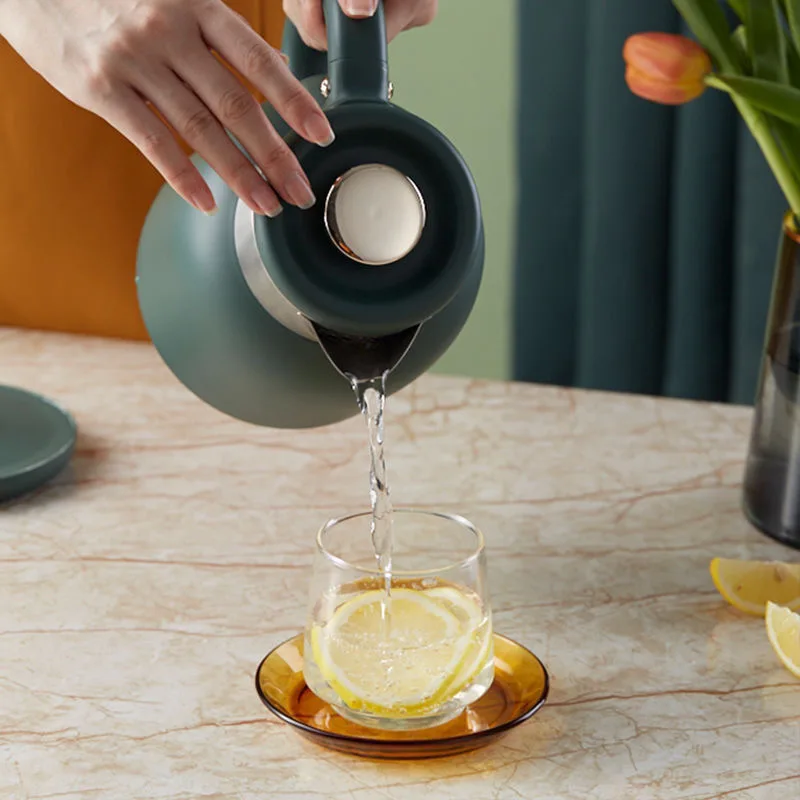 고속 가열 전기 주전자, 1.5L 스테인레스 스틸, 건강 티팟, 홈 오피스 커피 포트, 자동 전원 끄기, 체중계 방지 디펜서, 1500W