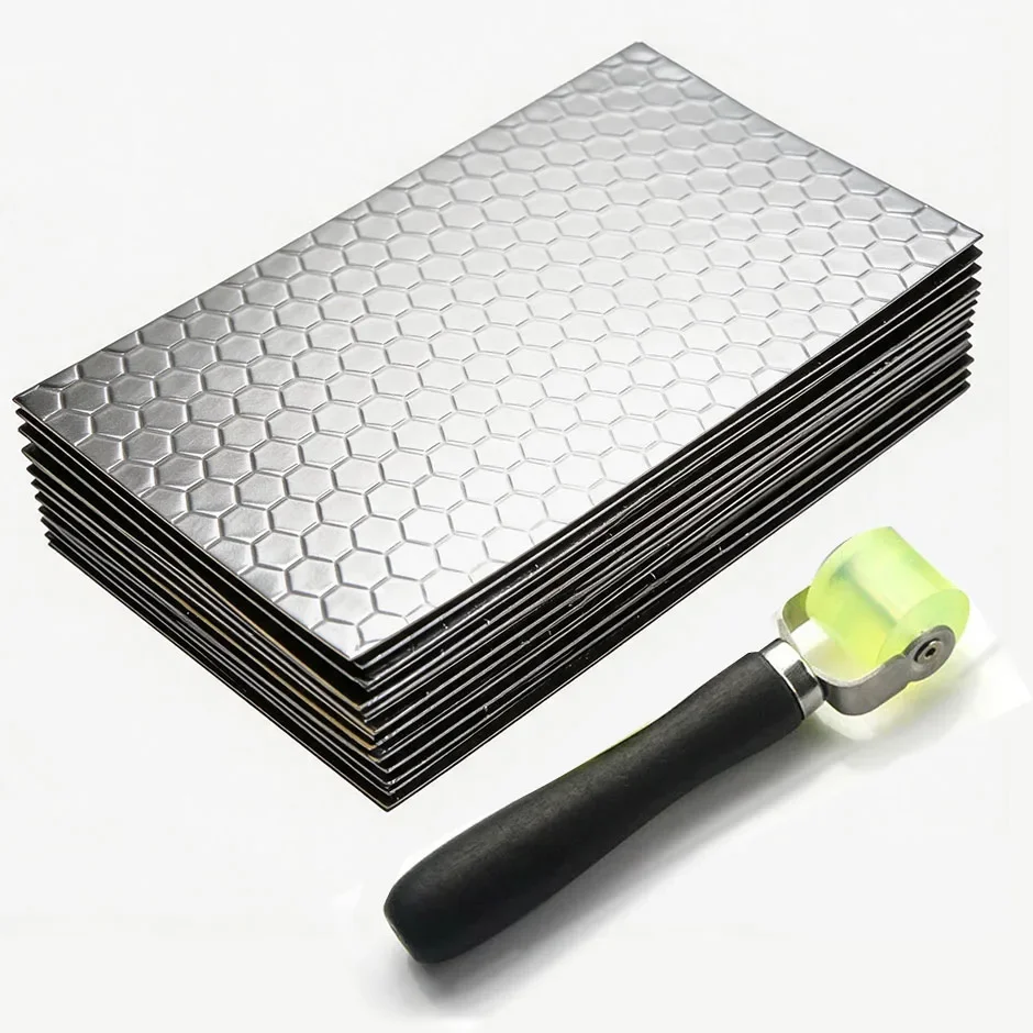 SelfAdhesive ButylRubber Damping Board Car Soundproof Thermal Insulation Noise Reduction Shock Absorption Home Improvement..