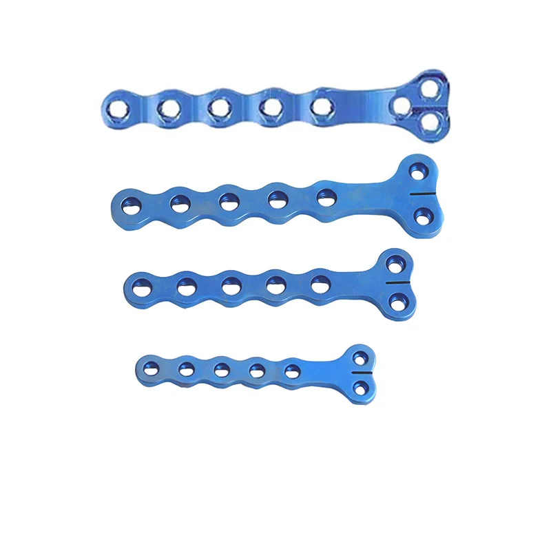 

3.5/4.2/5.0/6.5/7.5/8.5 Board Width Mini T-shaped Titanium Alloy Locking Bone Plate For Animal Pet 1PC