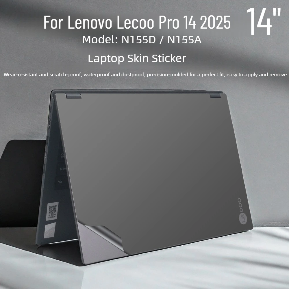 Laptop Skin Sticker for Lenovo Lecoo Pro 14 2025 Notebook Skins 14 N155A N155D Protective Film Decal Anti-Scratch Bubble Free