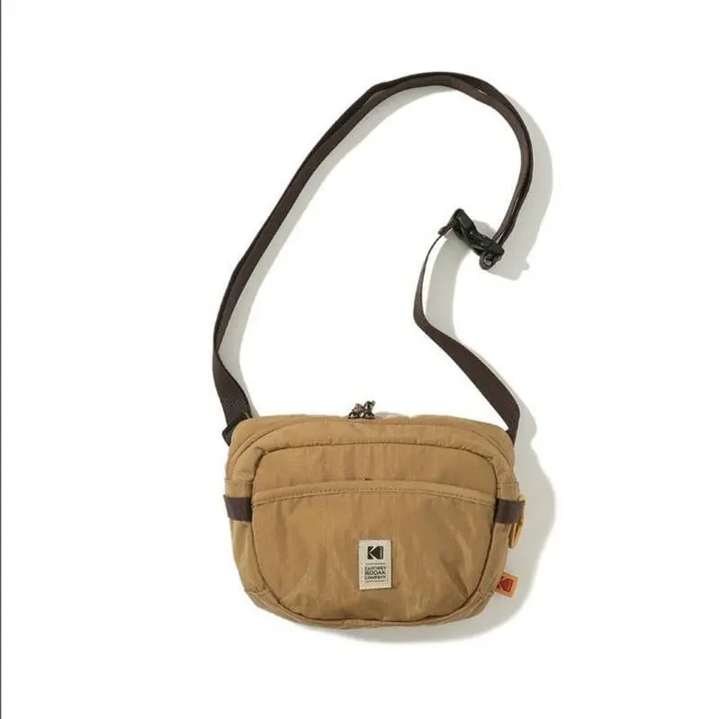 KODAK Retro Casual Kontrastfarbene Outdoor-Umhängetasche mit mehreren Taschen – Detail 7