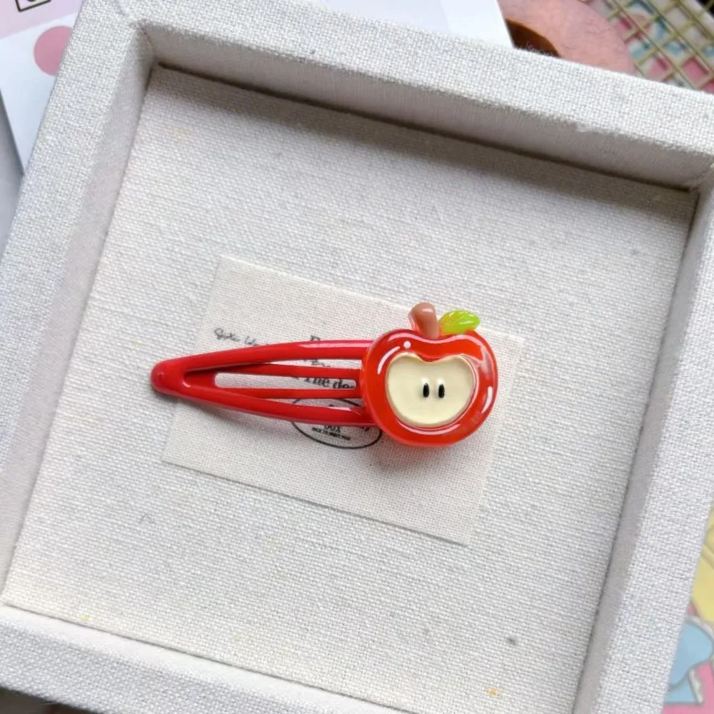 

New Cartoon BB Clip Sweet INS Style Side Hairpin Simulated Fruit Hairpin Hair Accessories