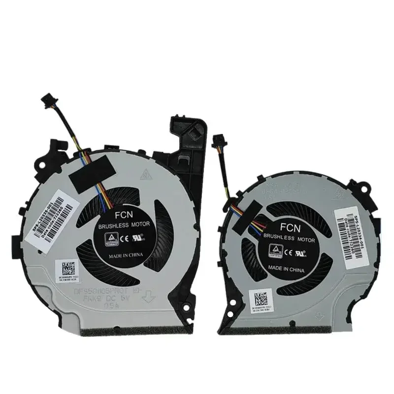 

New CPU GPU Cooling Fan for HP Pavilion 15-cx0068 15-cx0068 15-cv0058wm 15-cx0020n r DFS 501105 PROT FKK9 SPS-L20335-001 L20334-