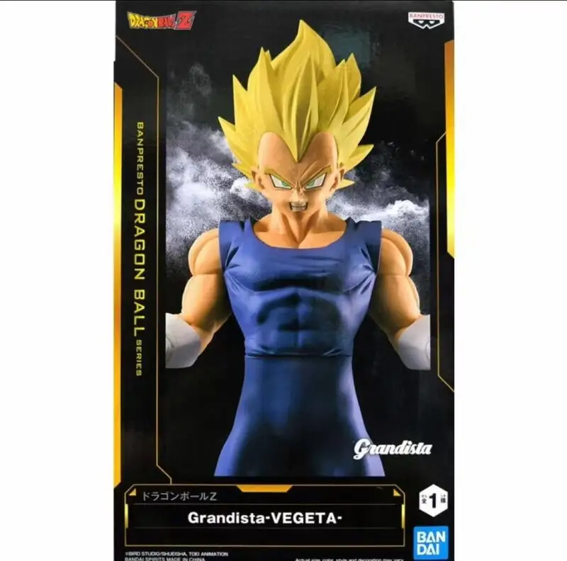 100% Original In Stock Bandai Genuine Banpresto Grandista Dragon Ball Z Vegito Figure Anime Model Boxed Toys Gifts