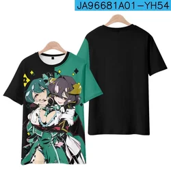 Summer New Anime Graphic T-shirt 3D Printed T-shirt Men's T-shirt Unisex Fashion Comfortable Loose Top Clothing