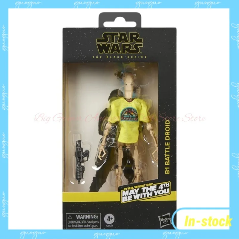 

【In-stock】Hasbro Star Wars The Black Series B1 Battle Droid (May The 4th Edition) 6" Action Figure