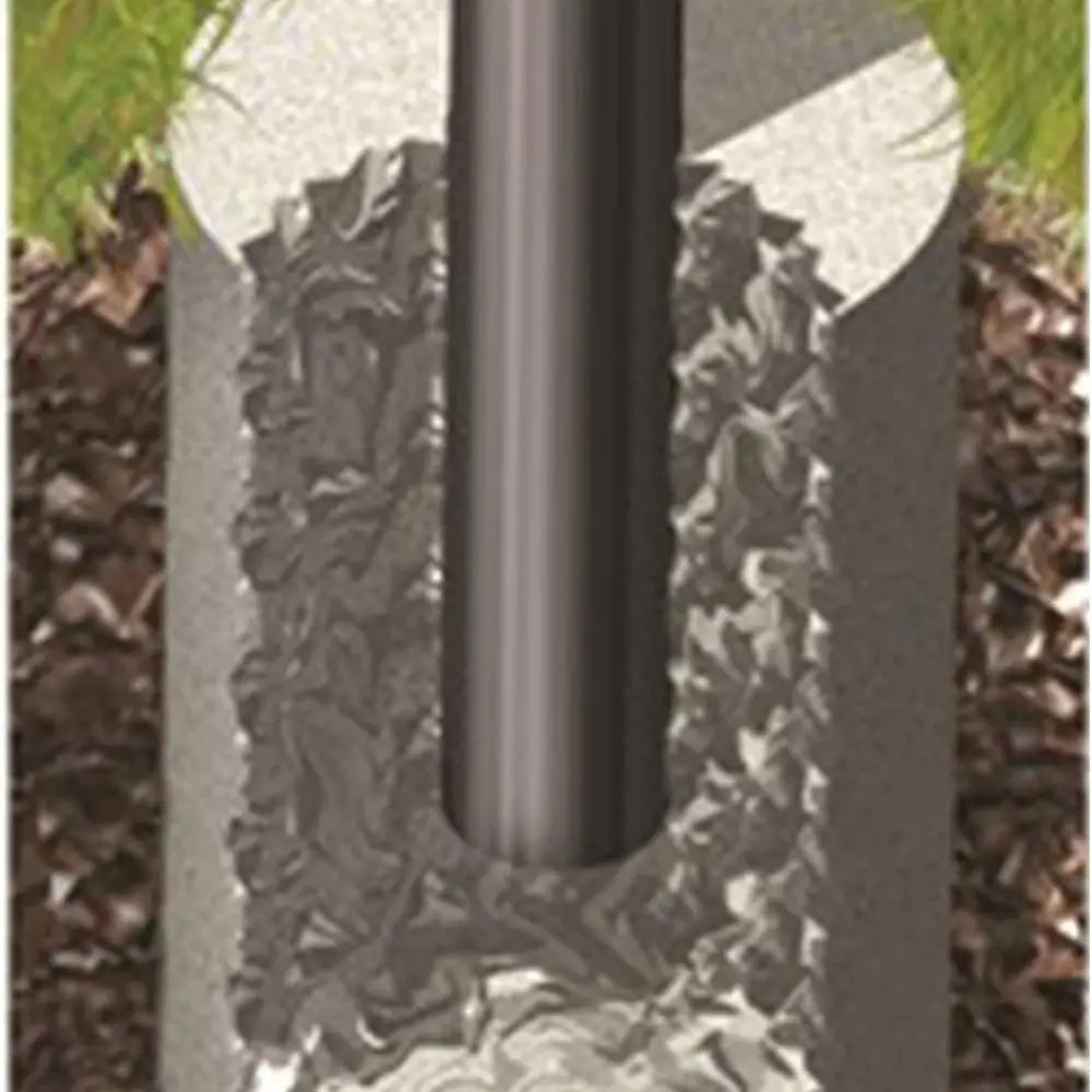 Sturdy Steel Jumbo BBQ Charcoal Grill with Cooking Grate and 2-Piece Post for Outdoor Use