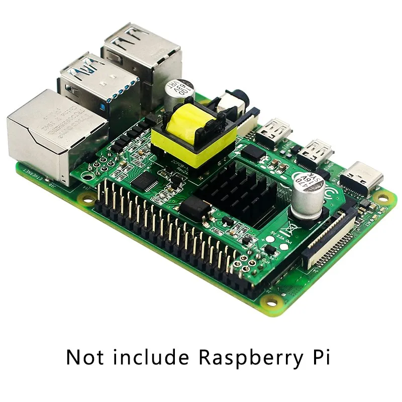 Raspberry Pi PoE HAT 5V2A Active Power Over Ethernet HAT  with Heatsink for Raspberry Pi 4 Model B or 3B+ - Image 5