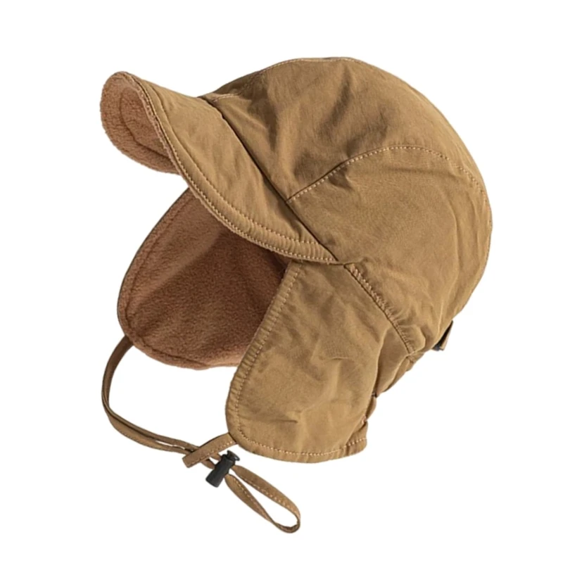 652F Trendy Portable Hat Soft Fashionable Comfortable Hat Cold Weather Warm Hat for Daily Wear