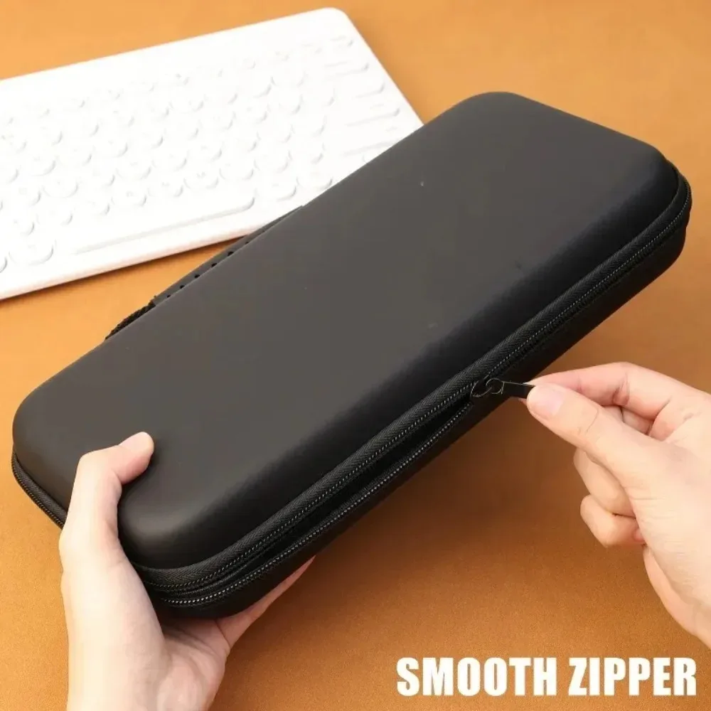 3-in-1 Travel Carrying Case for Nintendo Switch 2 Easy Installation Tempered Glass Screen Protector Films with Slim EVA Hard Bag