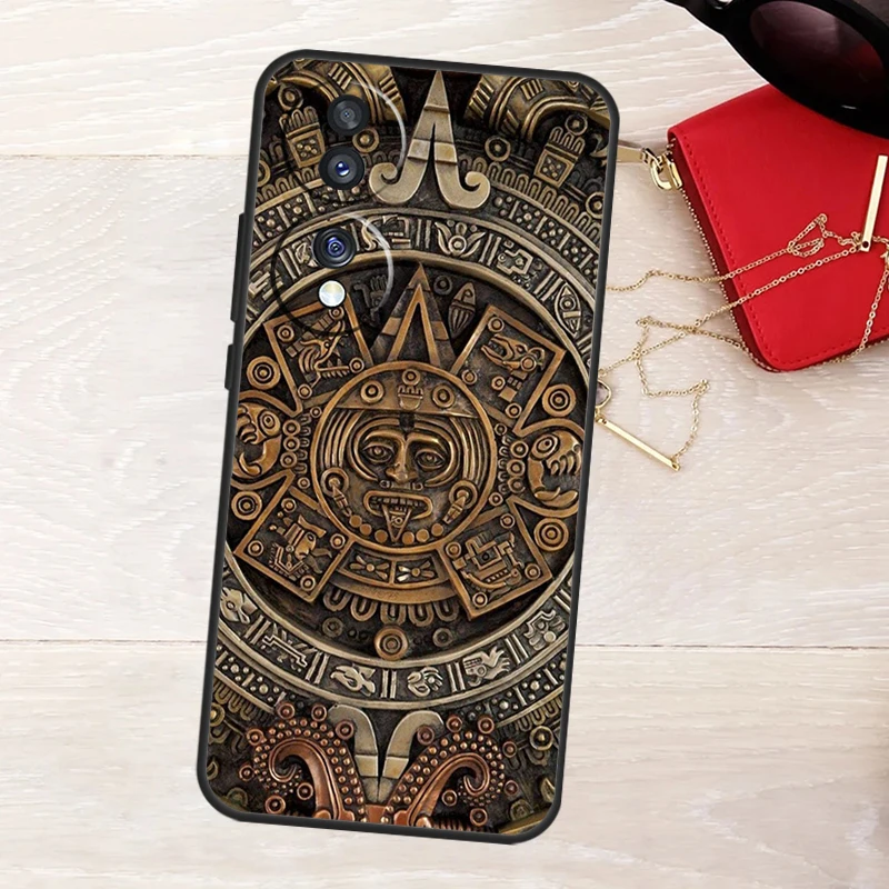 Mayan Calendar Case For Honor X9b X8b X9a X8a X6a X7a X7 X8 X9 Cover For Honor Magic 5 6 Pro 50 70 90 Lite