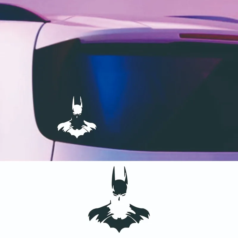 

Крутой человек автомобильные наклейки темный рыцарь окно автомобиля виниловая наклейка Стайлинг автомобиля наклейка 5 "x 4,5"