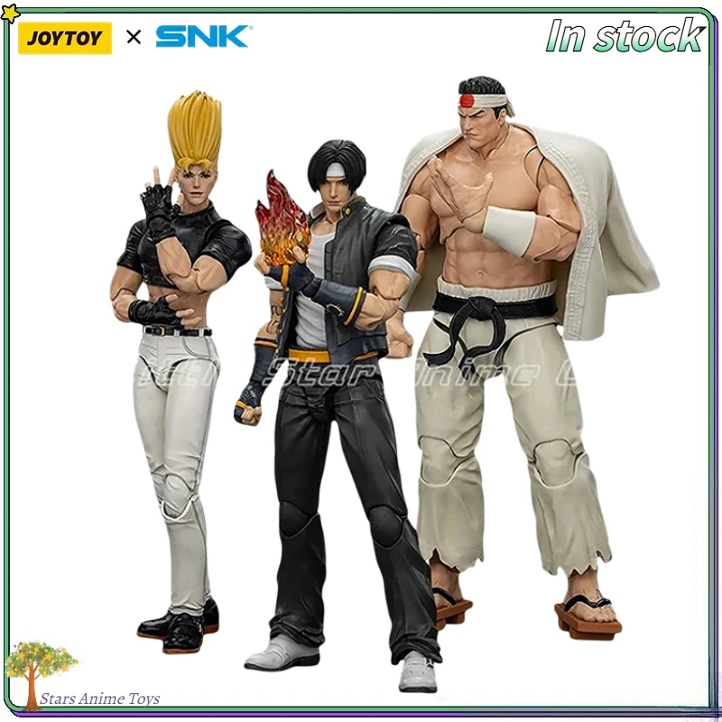 

JOYTOY KOF 98UM Hero Team Kyo Kusanagi/Goro Daimon/Benimaru Nikaido 1/18 Фигурка игрушки
