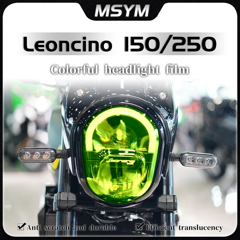 

For Benelli Leoncino250 150 instrument film light film transparent headlights tail light film color change protective film acce