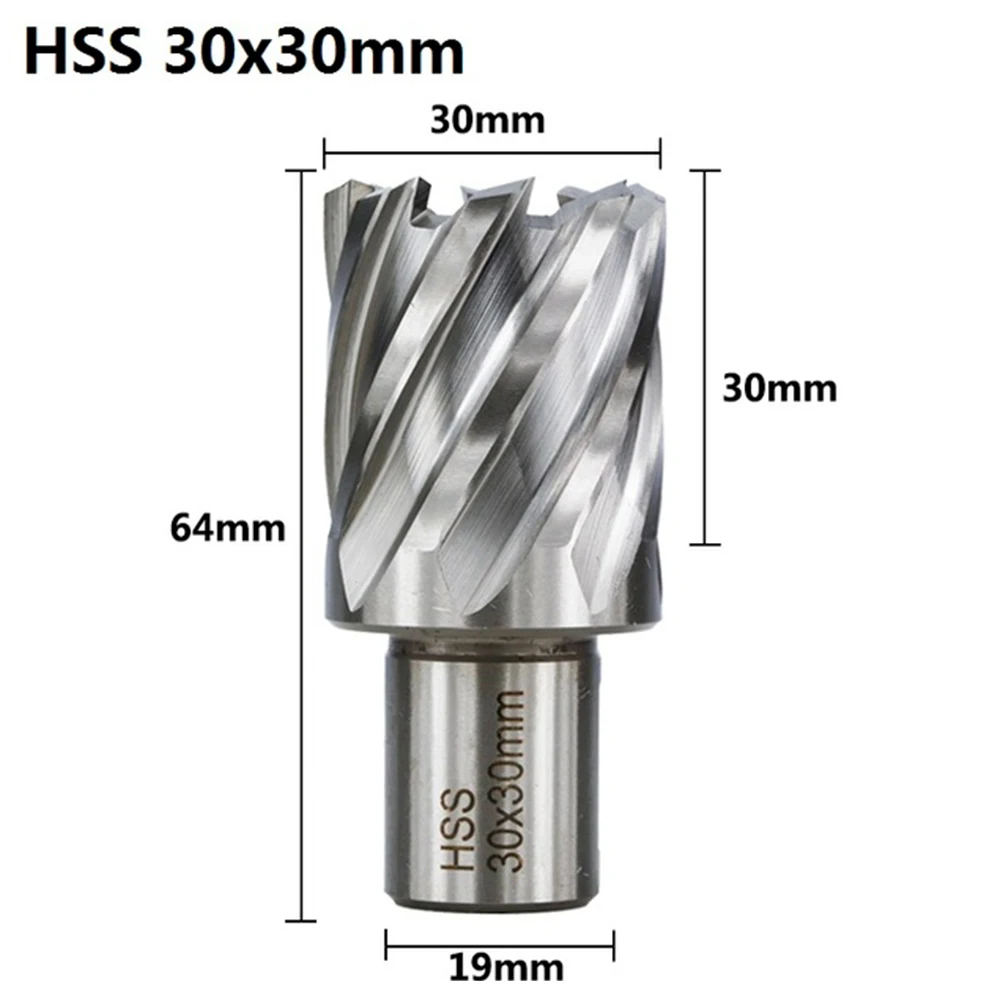 

HSS Annular Cutter Core Drill Bit Weldon Shank Drill Bit For Metal Drilling For Metal Drill Tool 12-42mm Series