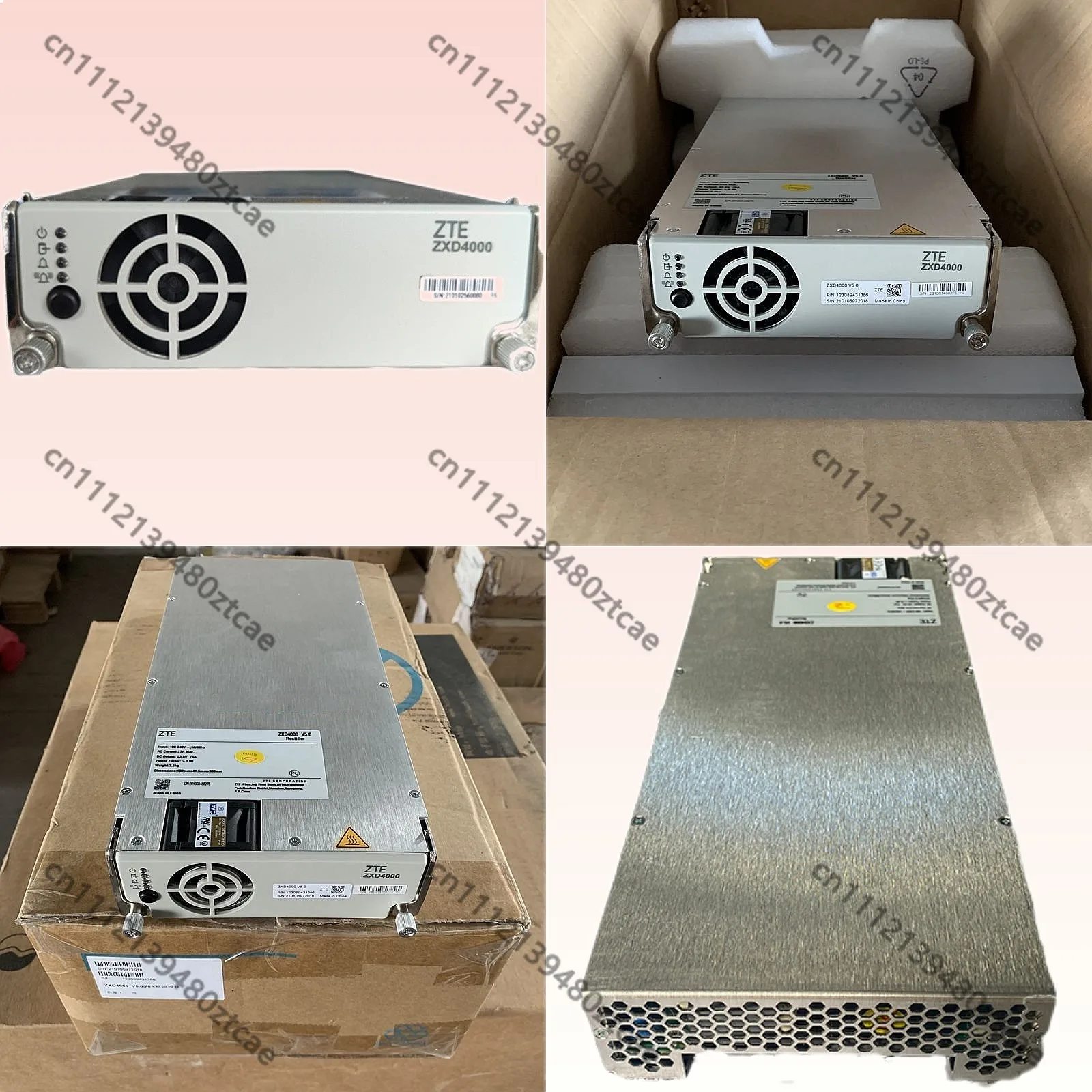 4000W AC to DC Power Module Rectifier 53.5V 48V 58V 50V 42V Optional High Efficiency Telecom Power Supply with Connector