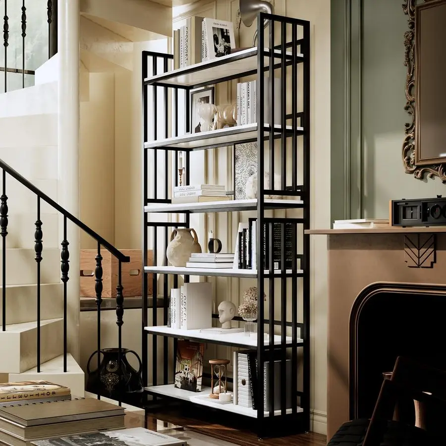 Tier Bookshelf,72In…