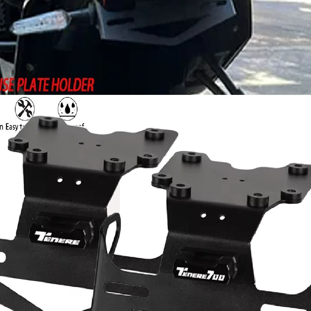 

Rear Tail Tidy Fender Eliminator Kit For YAMAHA TENERE 700 XTZ690/ Rally/ World Raid/World Rally T7 License Plate Holder Bracket