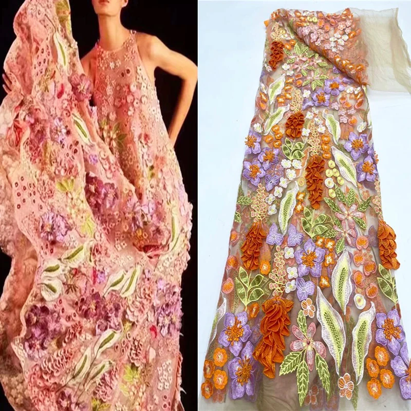 

Лучшая африканская кружевная ткань 2025 года, зеленая вышитая нигерийская кружевная ткань, свадебная высококачественная французская тюлевая кружевная ткань для женщин