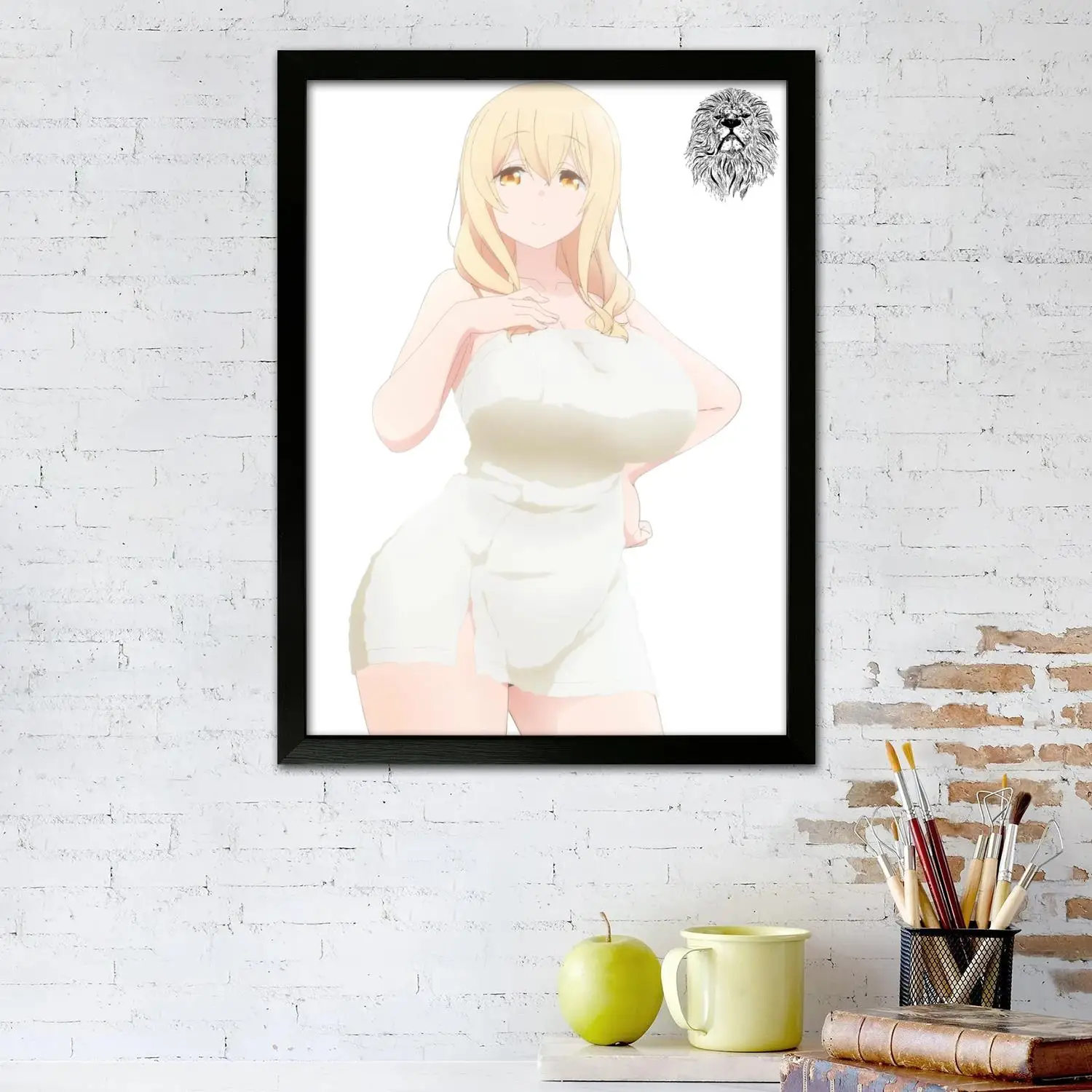 Sunohara sou الحلقة 1 ملصق فني قماشي وطباعة صورة فنية جدارية، ملصقات ديكور غرفة نوم الأسرة الحديثة، اللوحة الزخرفية