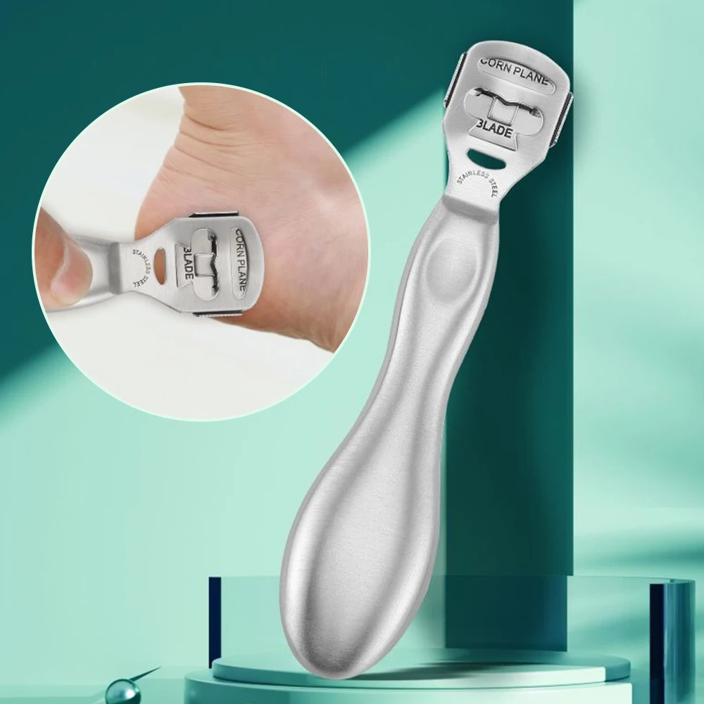 Pedicure Foot Peeling Machine stainless steel Hand  Professional Exfoliator Foot Care Calluses Foot Planer Pedicures Knife Tool