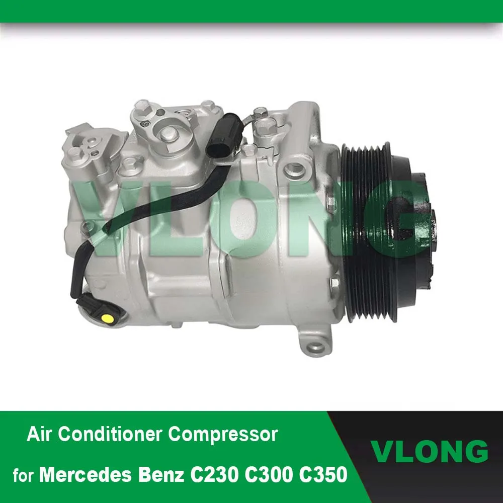 

6SEU16C Automobile Air Conditioning Compressor AC Conditioner For Mercedes Benz C230 C300 C350 C63 E350 E63 GLK350 2008 -2014