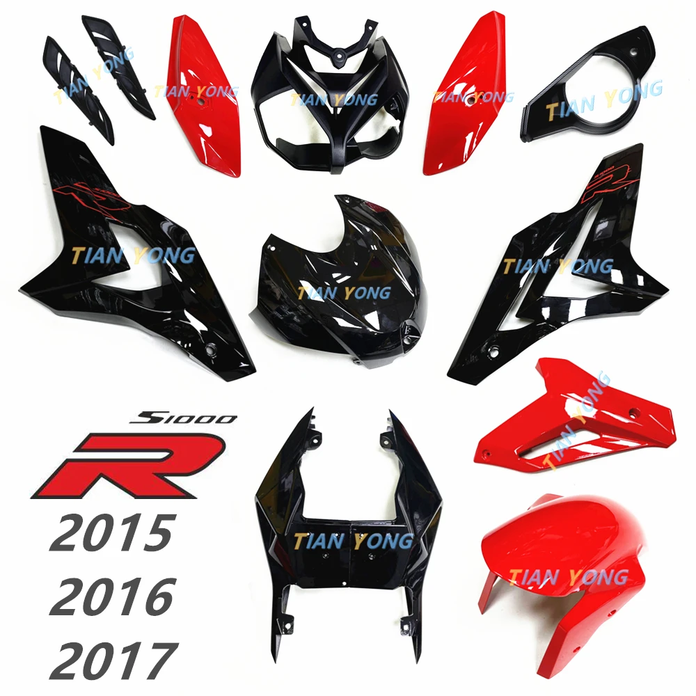 Bodywork Pack Left and Right Motorcycle Plastic Parts for S1000R 2015-2016-2017 Fairing Accessories S1000 R 15-16-17 Injection