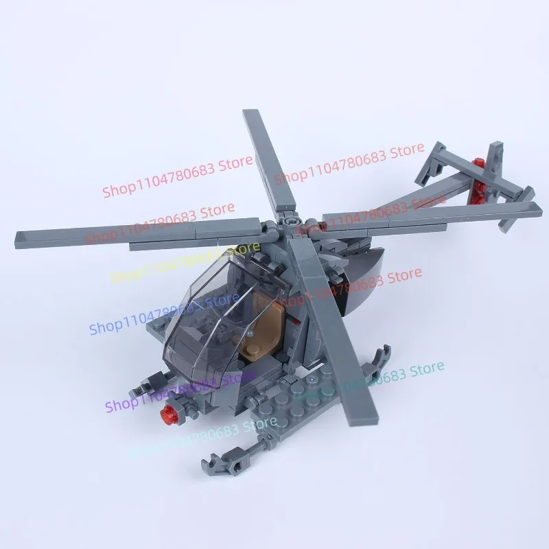

MOC Building Blocks Mini Bird Helicopter Assembly Model Ornament Anime Game Decor Toy Holiday Gift Collectible