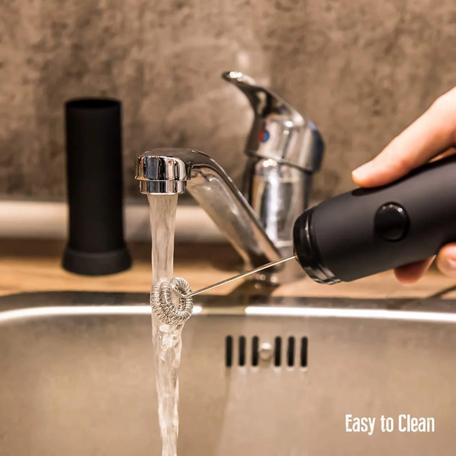 전기 우유 거품기 가정용 휴대용 커피 거품기 우유 믹싱 거품기 카페용