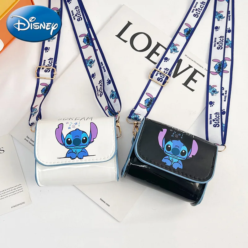 Disney bolsa feminina crianças saco mickey mouse desenhos animados fotos sacos de ombro bonito menina saco do mensageiro bolsa de moedas moda anime presentes