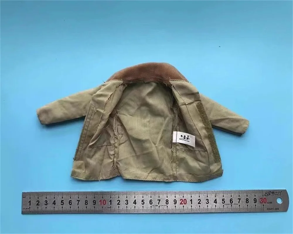 1/6 Aksesori Pakaian Tentara BBI Perang Dunia II Pakaian AS Jaket Model Mantel Mainan Cocok 12 ''Figur Aksi Tubuh Tersedia