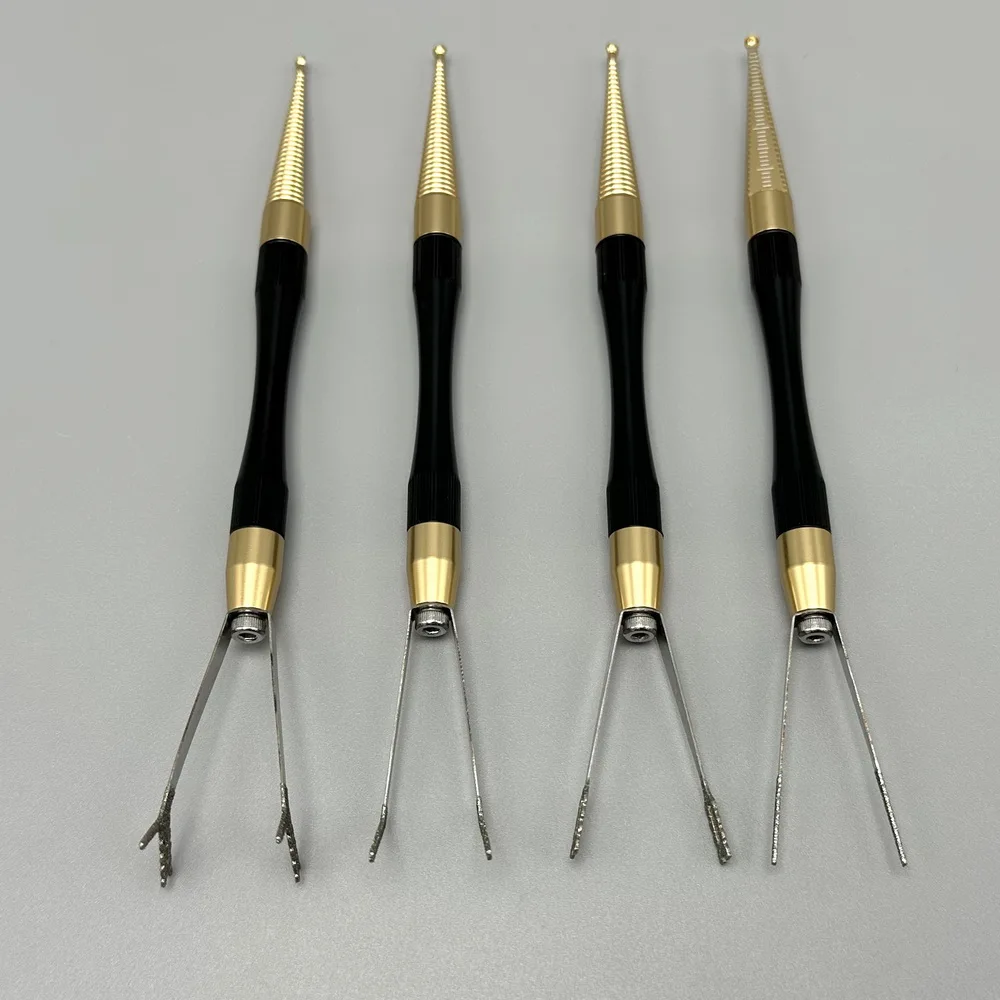 Zirconia Crown Holder Dental Posterior & Anterior Crowns Holding tools Bridge Placer Remover Instruments Anti-Slip
