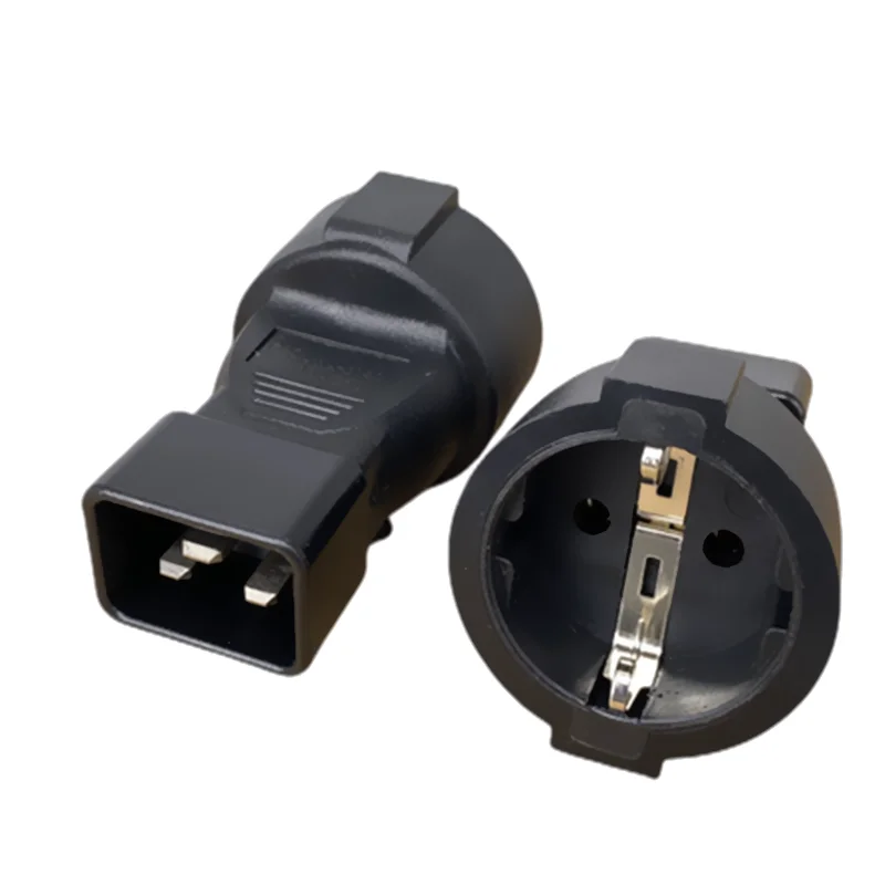 IEC320 C20 TO EU, PDU UPS IEC320 Alemanha mulher soquete para C20, IEC 320 C20 C20 para 3Pin UE Europeu