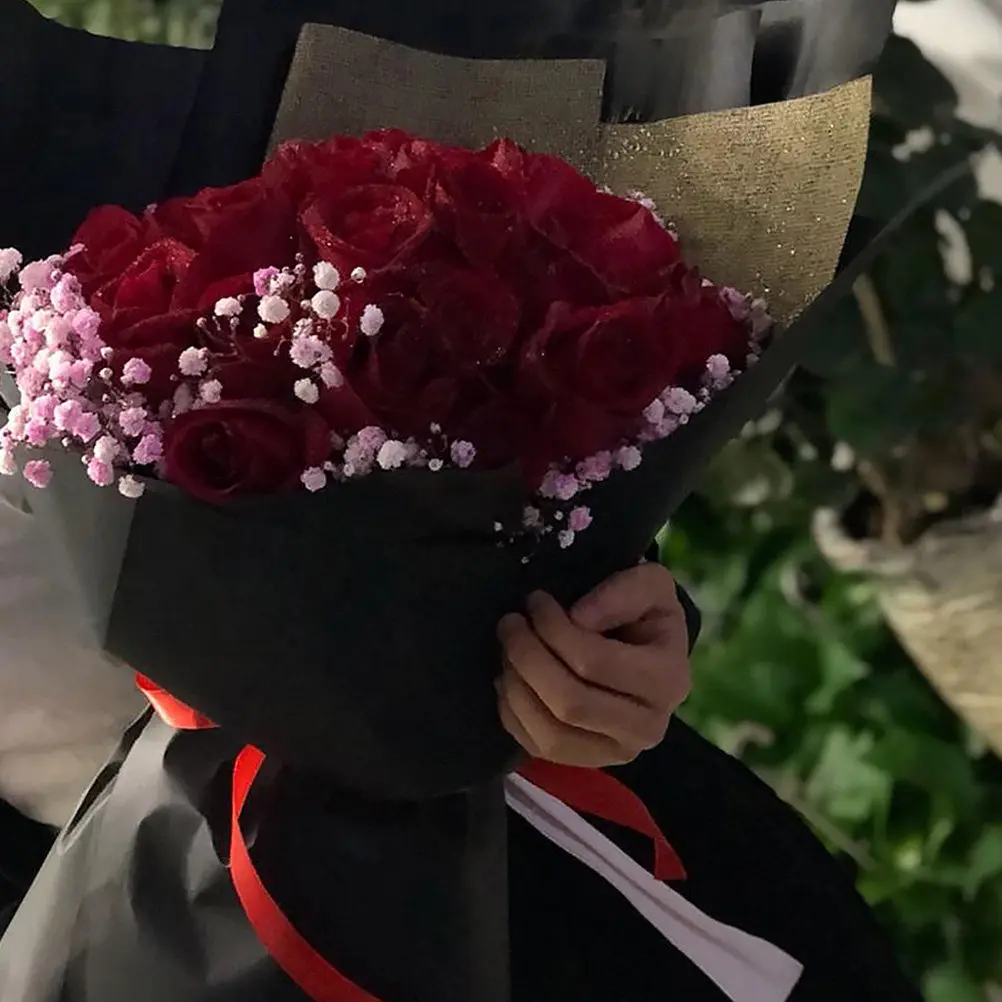 1-rotolo-di-carta-kraft-nera-decorativa-per-confezionamento-fiori-carta-velina-per-regali-involucro-per-bouquet-carta-da-regalo