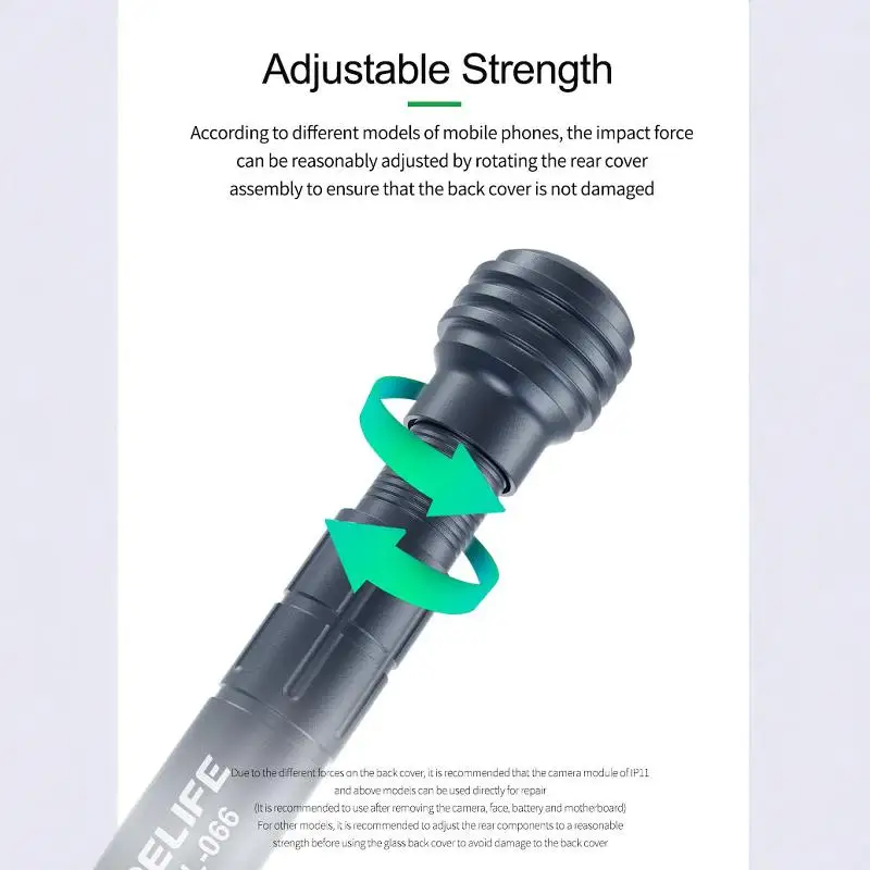 RELIFE RL-066 Remove Glass Back Cover Tools for IPhone Rear Housing Battery Blasting Camera Lens Break Crack Demolishing Pen