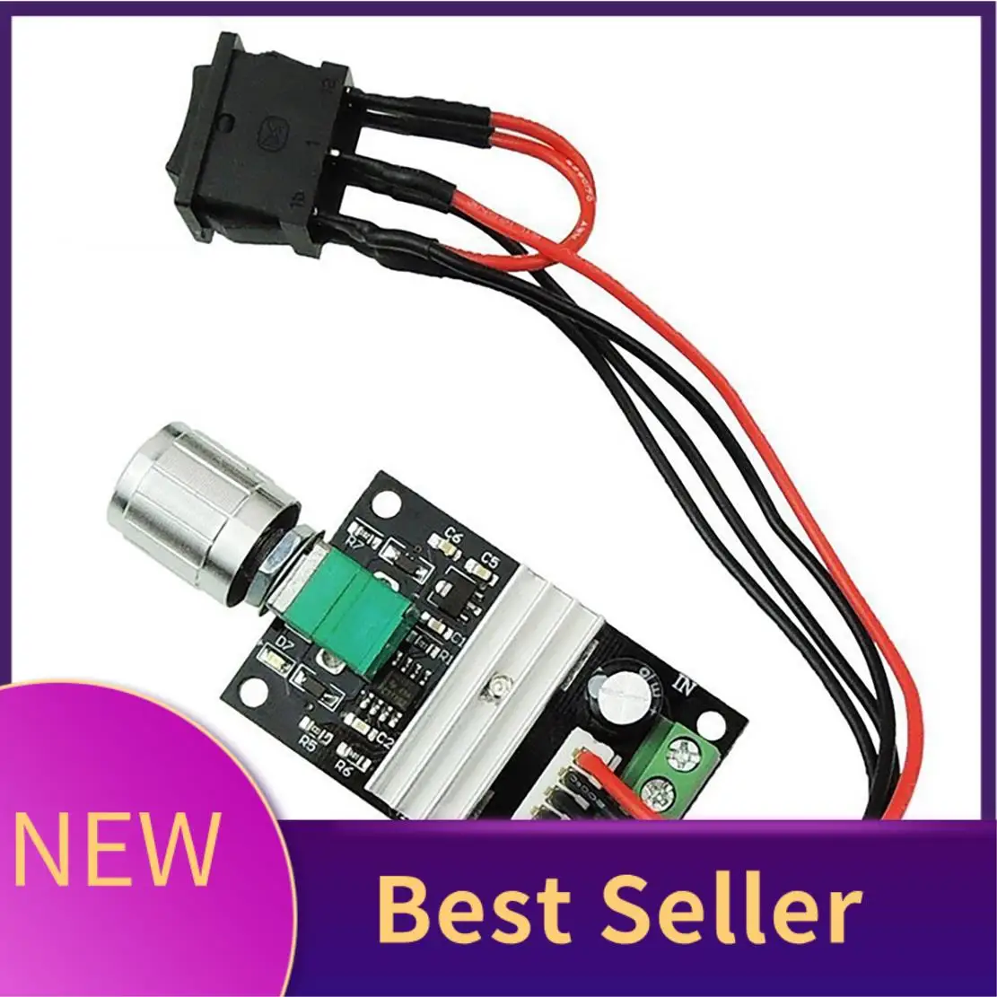 Контроллер скорости двигателя постоянного тока HFES PWM 6V12V24V