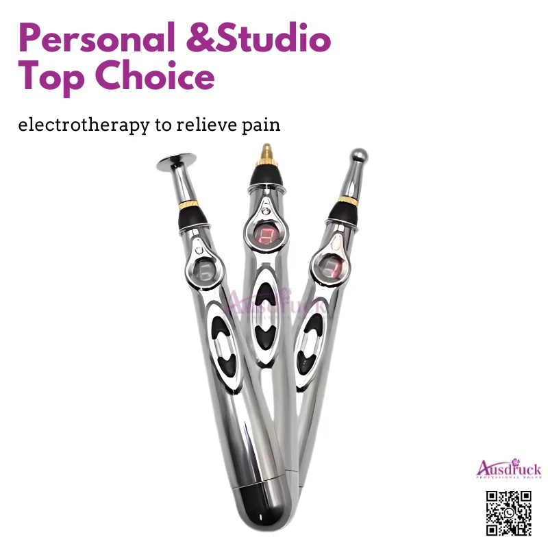 

Hot selling with retail box 3tips/5tips Bio feedback pain relief therapy needle acupuncture point device meridian energy pen