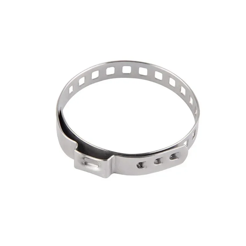 Picture 6: 10/20Pcs Stainless Steel Adjustable AXLE CV Joint Boot Crimp Clamp Kit 31- 41mm 70- 125mm
