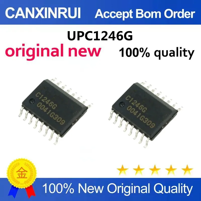 UPC1246G Screen Printing C1246G Integrated Circuit Chip IC SOP-16 Quality Assurance Welcome to consult