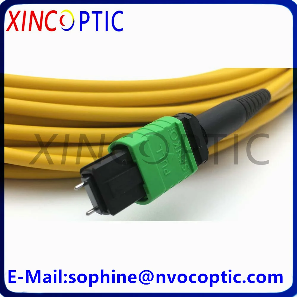

12F,SMF OS1 G657A1,12C Single Mode MPO/APC M Male to MPOAPC 1/3/5/7M 3.0mm LSZH Mini Round Fiber Patch Cord Jumper Cable