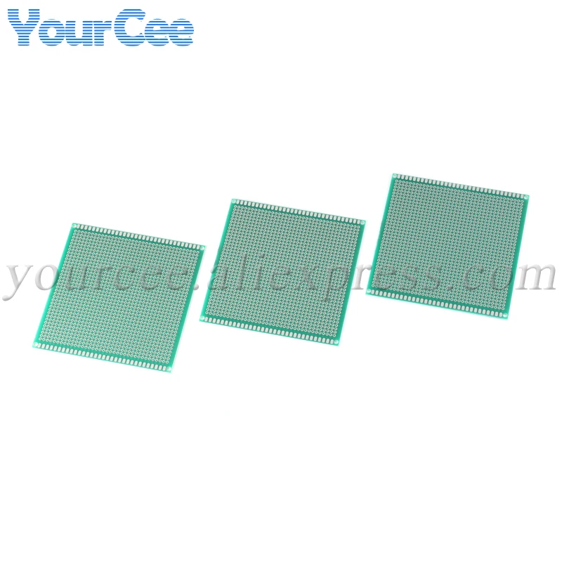 2PCS/Lot 10*10CM Single Sided Copper Prototype PCB DIY 2.54mm Universal Printed Circuit Board 10X10cm Breadboard Plate 100*100mm