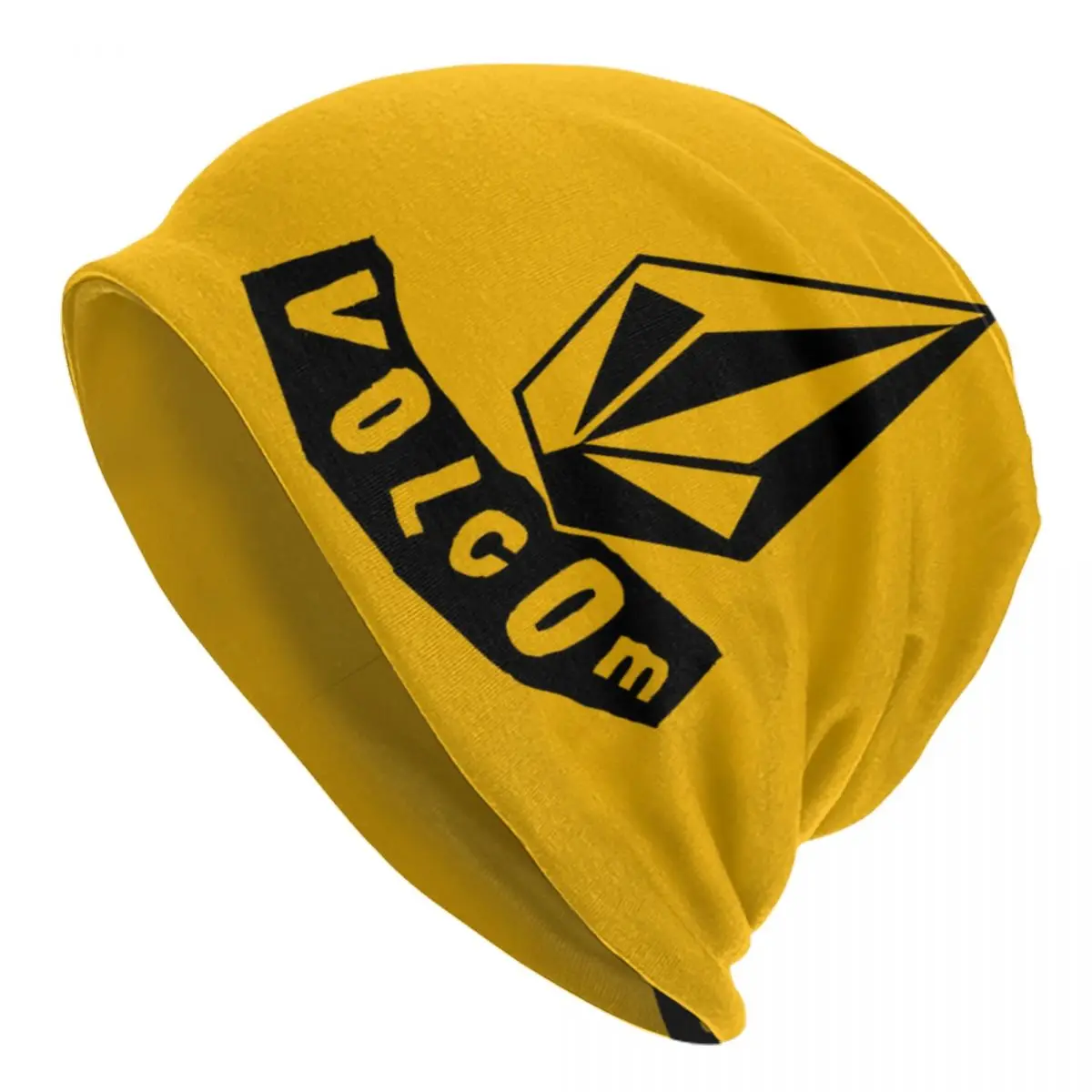 Custom Volcoms Logo Skullies Beanies Caps Unisex Winter Warm Knitted Hat Men Women Fashion Adult Bonnet Hats Outdoor Ski Cap