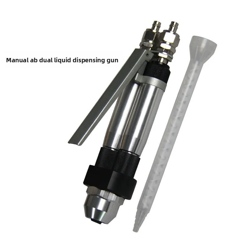 KZ-10AB Manual Dual Component Glue Gun Small Flow Dispensing Valve Tool Kit AB Glue Gun