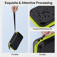EVA Hard Travel Case for Philips One Blade QP2520 QP2530 QP2620 QP2630, Waterproof Shaver Storage Bag with Wrist Strap & Brush