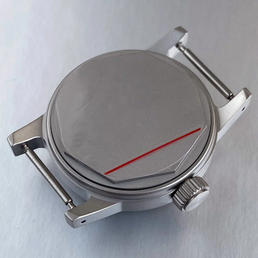 Sandblasted Double Domed Sapphire Crystal Glass 200m Waterproof 36mm Watch Case For NH35 NH36 NH38 ETA2824 PT5000 Movement view 4