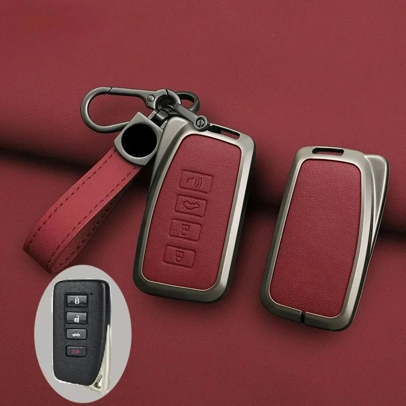 

Car Key Cover Case Keychain For Lexus NX GS RX IS ES GX LX RC 200 250 350 LS 450H 300H Fob Keyless Protect Shell Car Accessories