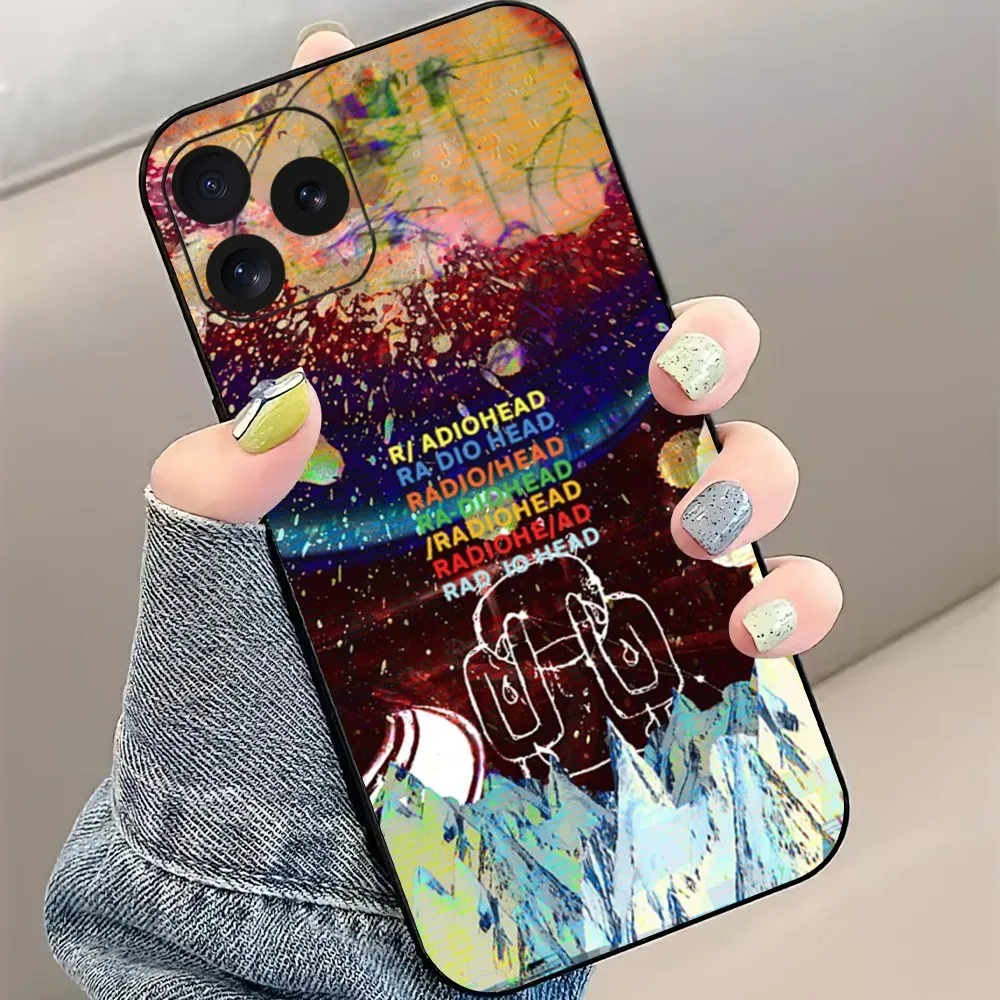 Radiohead Rock Band Phone Case For iPhone 8 11 12 13 Pro 14 15 Mini X XR XS max Plus Shell