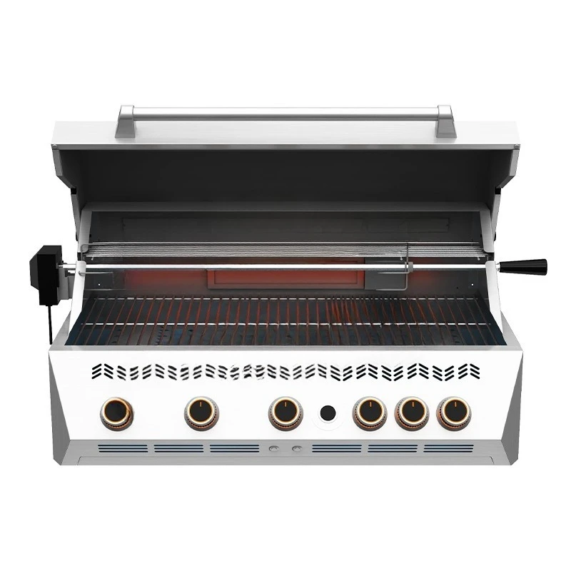 

European and American villas multi-functional high-power gas barbecue grill simple courtyard barbecue table