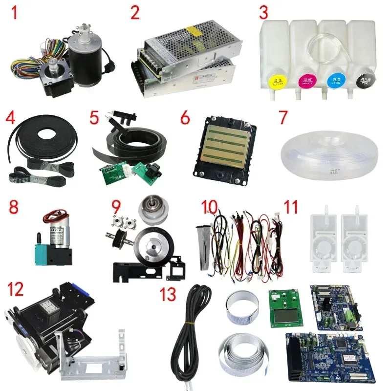 2025Sailai Eco Solvent Printer Upgrade Mainboard Head Board Senyang DX5 XP600 to i3200 Single Head Conversion Kit